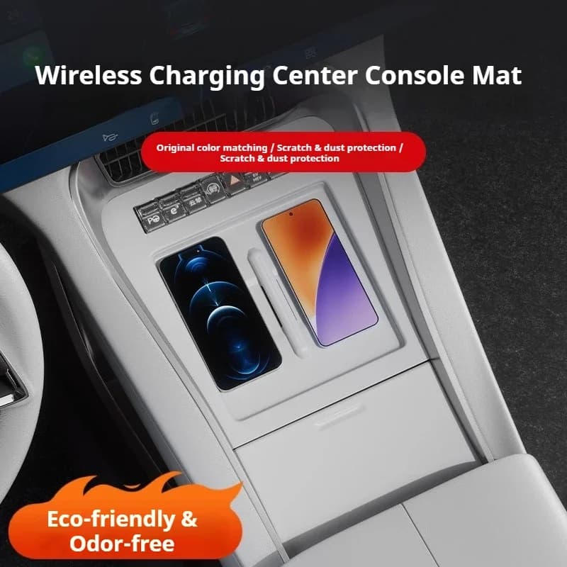 For Denza N9 Car Wireless Charging Central Control Gear Pad Multi Functional All Inclusive Anti Slip Panel Pad Car Accessories