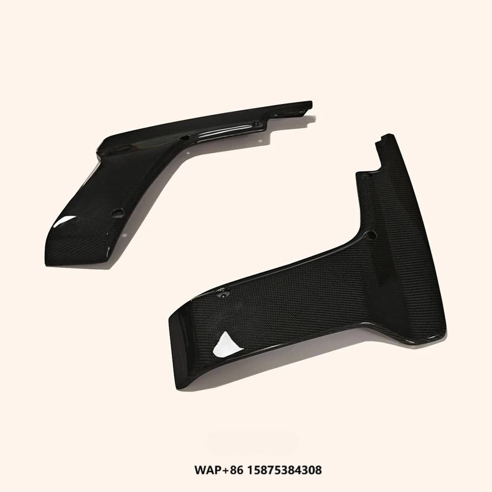 For GTR R35 2017 -2022 Carbon Fiber VS Style Rear Bumper Lip Spat