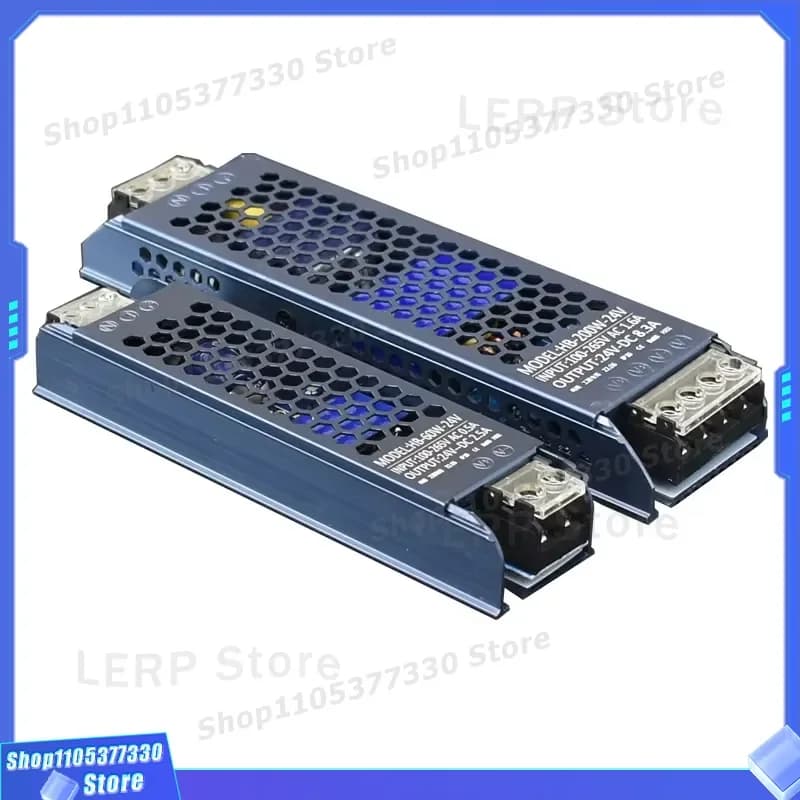 DC 12V 24V Constant Voltage Power Supply 60W 100W 200W 300W LED Driver Transformer for Strip Light Indoor Lighting Adapter