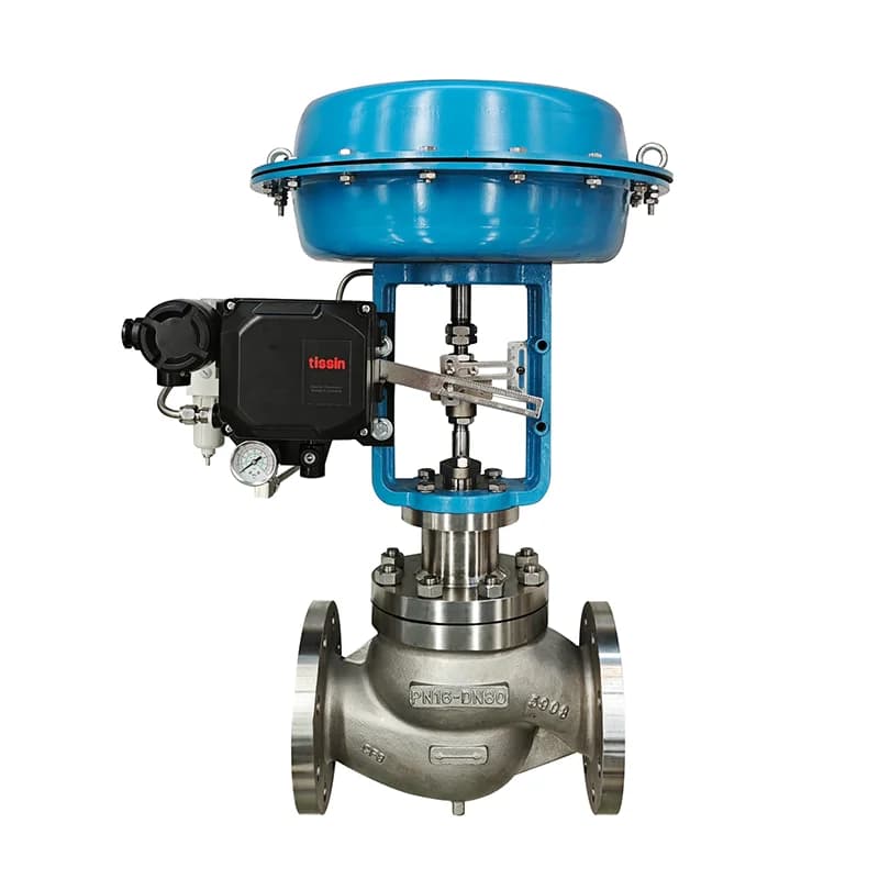 Pneumatic diaphragm valve Dn80 pressure balance control valve wholesale price stainless steel globe valve