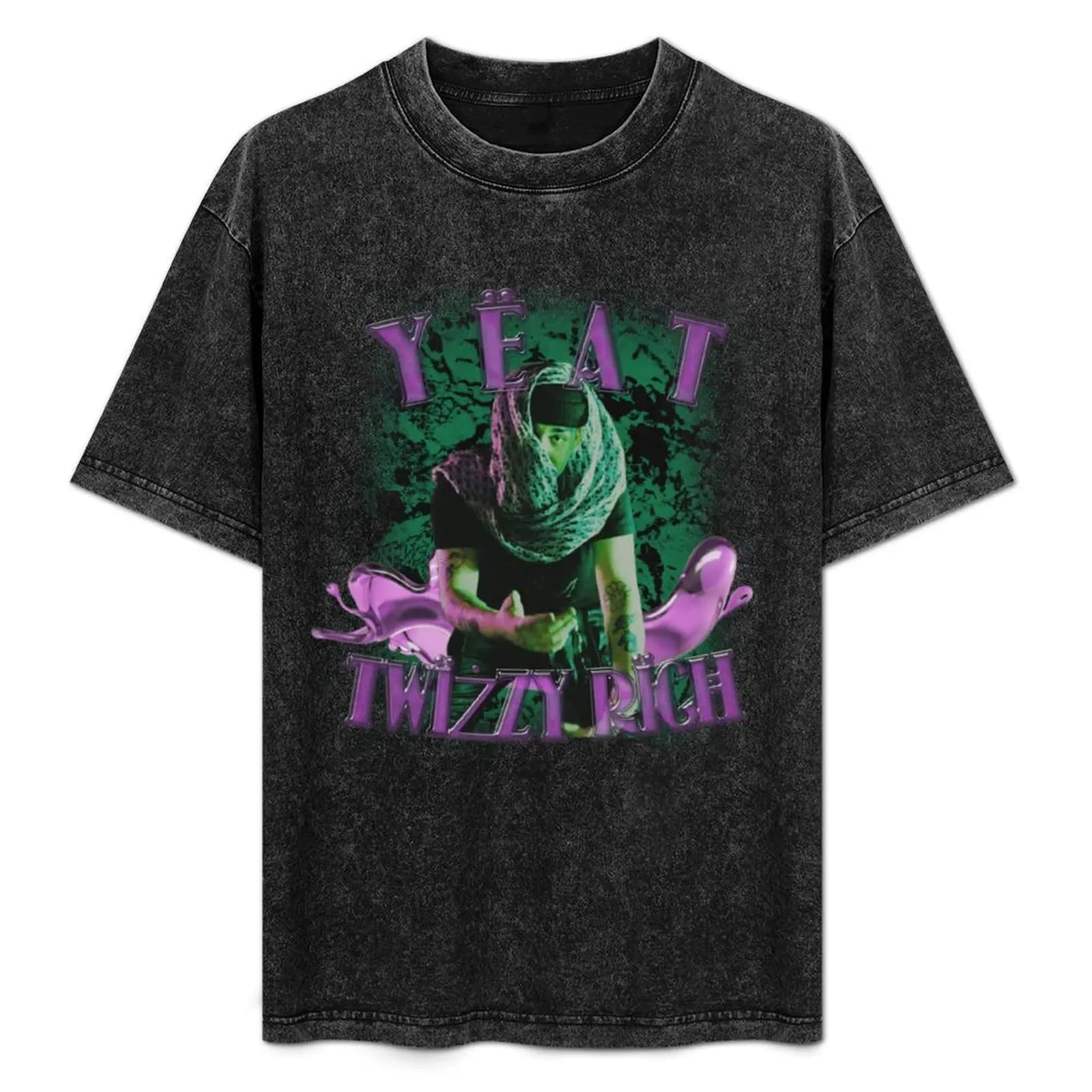 YEAT TWIZZY RICH T-Shirt Soft Cotton Print T-Shirt