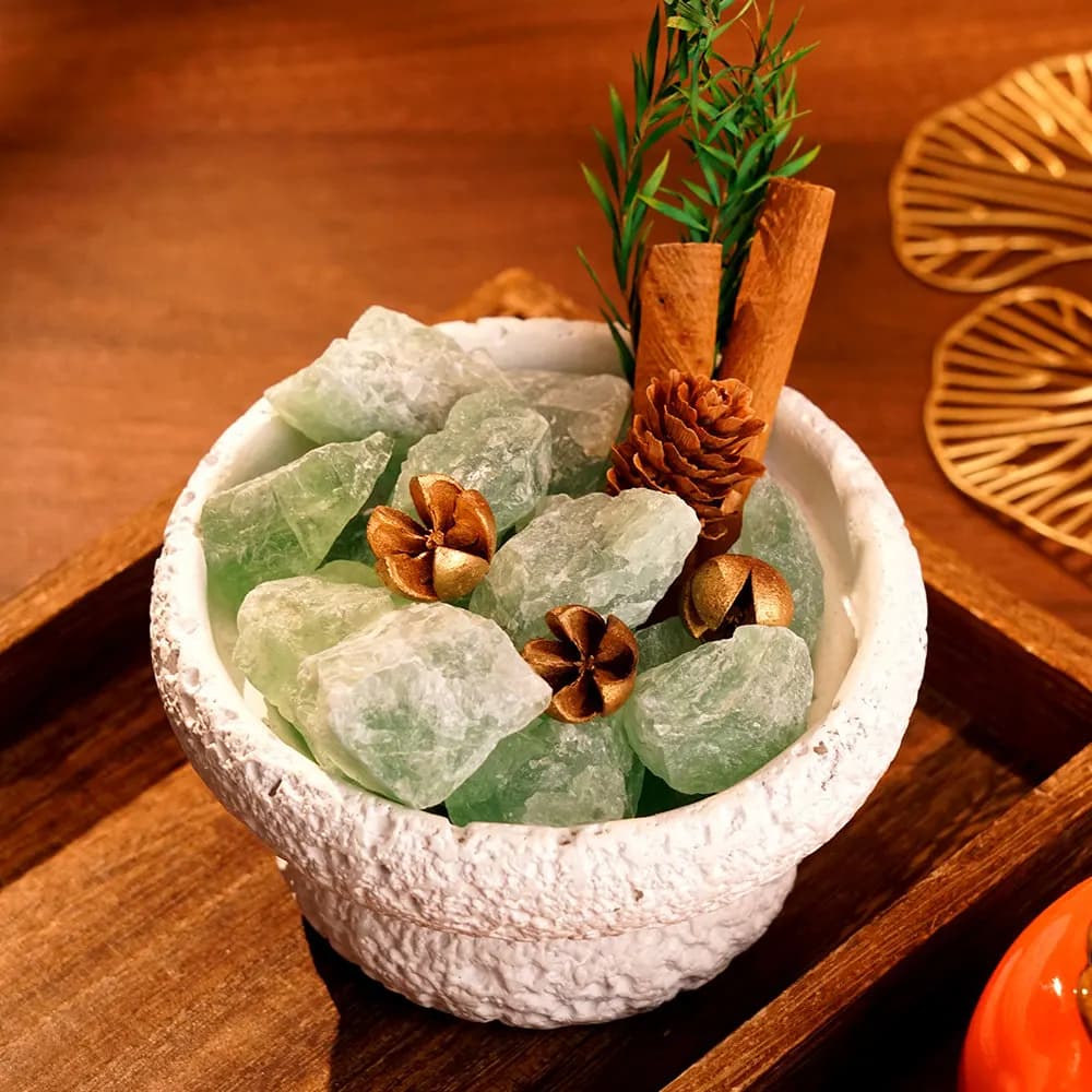 CX Cinnamon Purifying Coarse Salt Purifying House Wealth Ornaments Entrance Living