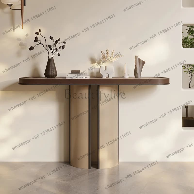 YJ Aesthetic Design Console Tables Italian Minimalist Premium Unique Console Tables Trendy Elegant Muebles De Sala Furniture Hom
