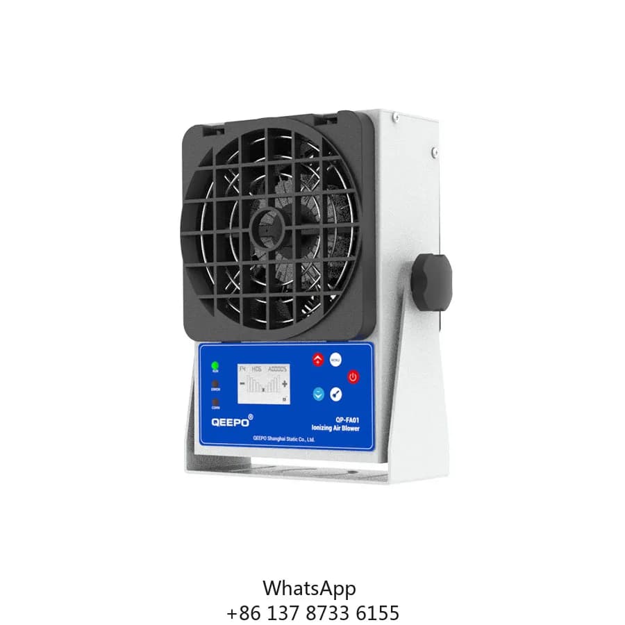 QEEPO QP-FA01 ±5v Ion Balance Electrical Ionizing Air Blowers For Cleanroom