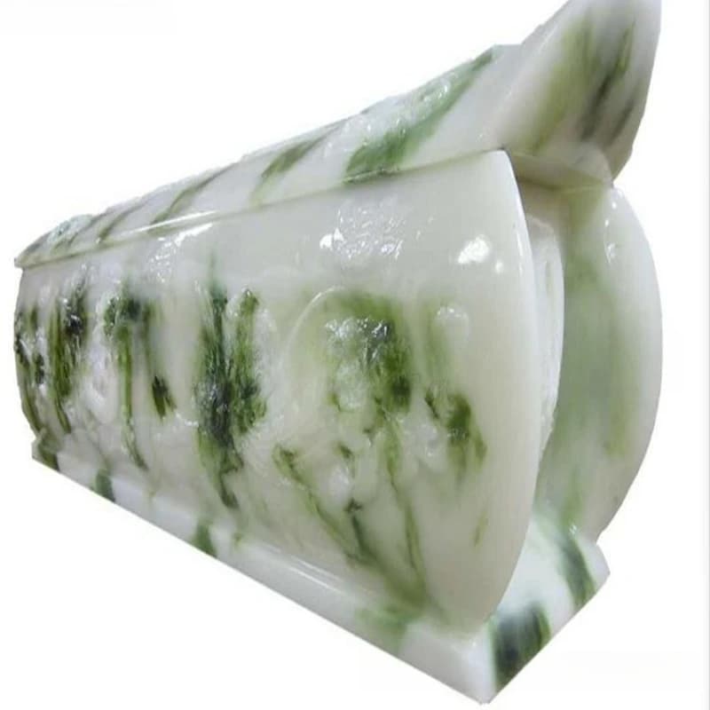 jade silicone mold small coffin urn silicone mold cement resin mold