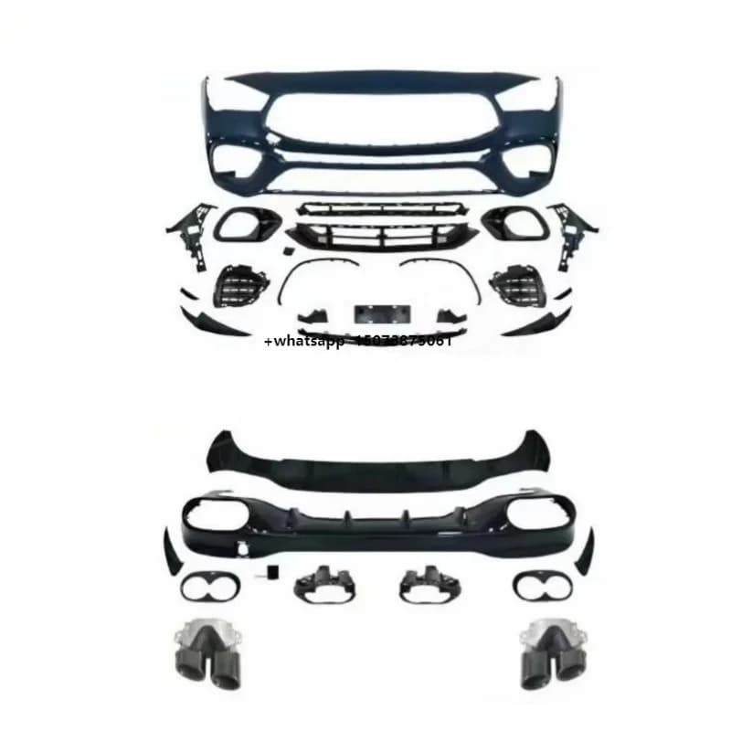Car Conversion Kit for CLA Class W118 2020+ Upto  CLA45 Outlook Upgrade Full Body Kit