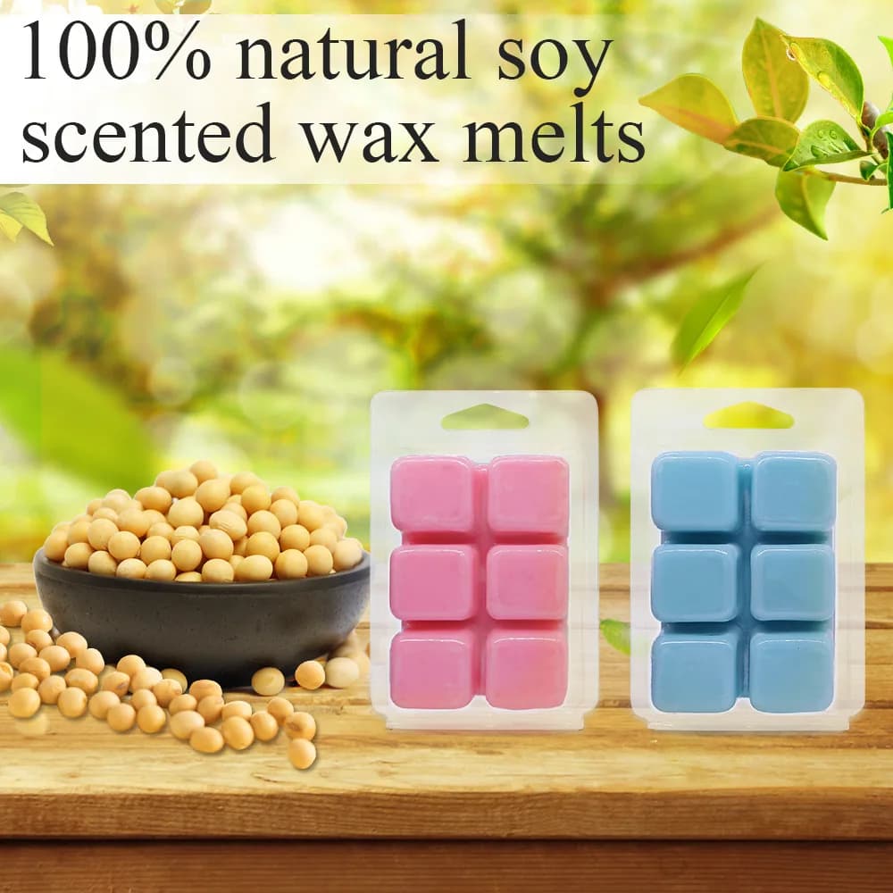 100% Natural Soy Scented Wax Melts Gift Set Assorted Scents for Home Aromatherapy Relaxation & Better Sleep Ambiance Yoga
