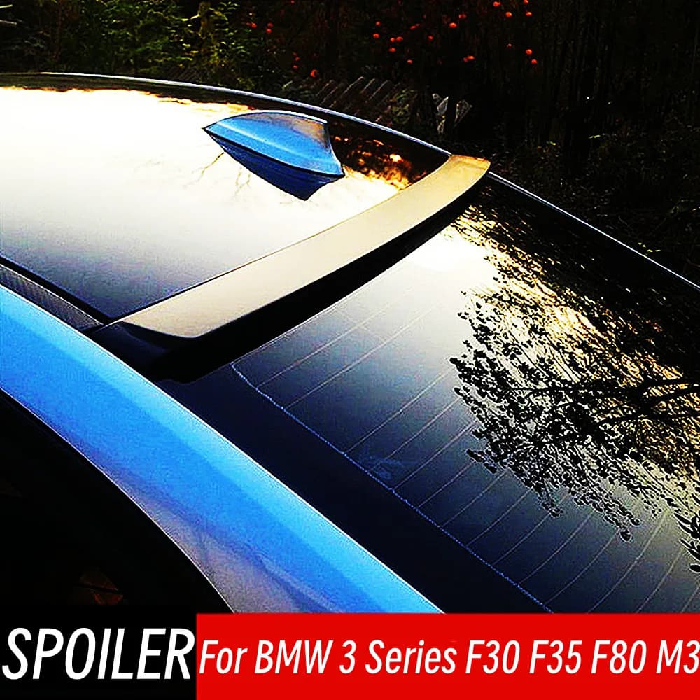 For 2012-2019 BMW 3 Series F30 F35 F80 M3 320i 325i 330i 335i 328i 340i 320d 330d Rear Window Roof Spoiler Wings Car Accessories