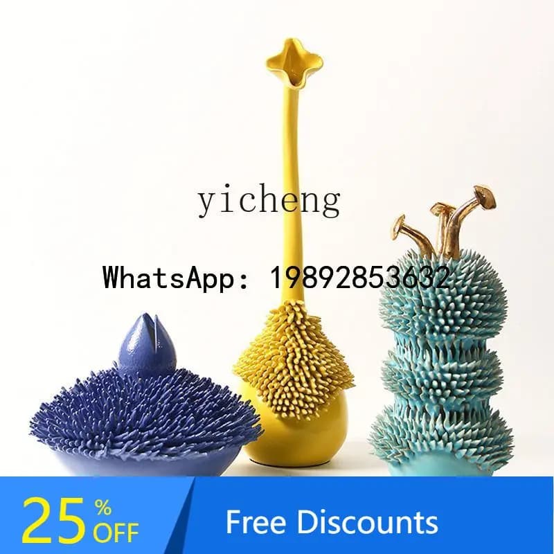 X1simple ceramic sculpture ornament home model room soft decoration abstract vase desktop decoration