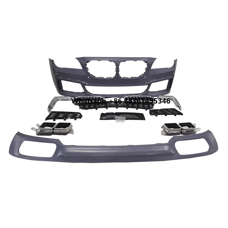7 Series F01 F02 2008-2015 Body Kits Include Front Bumper Rear Diffuser M760 Style