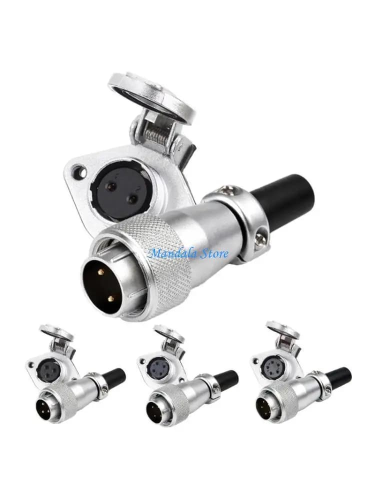 U2JC Aviation Circular Connector Male Plug Secure & Stable Aviation Connector Waterproof WS16TQ+ZG Male Suitable for