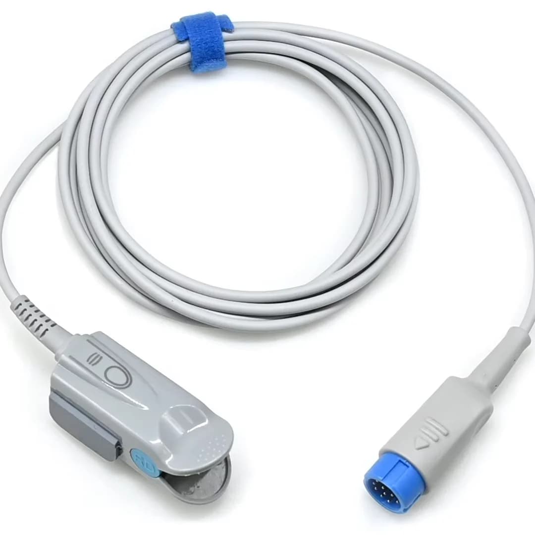 Reusable Spo2 Sensor Probe Adult Clip  12