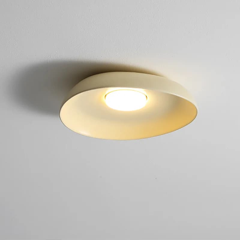 Japanese French retro walnut color corridor corridor entrance atmosphere balcony entrance foyer simple ceiling light