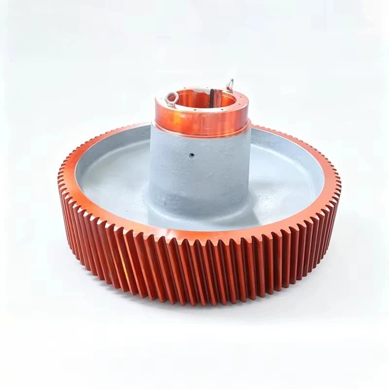 New Design Custom Brass Helical Gearfrom Gear Wheel with Shaft for Transmission of Mining Machinery and Construction Equipment