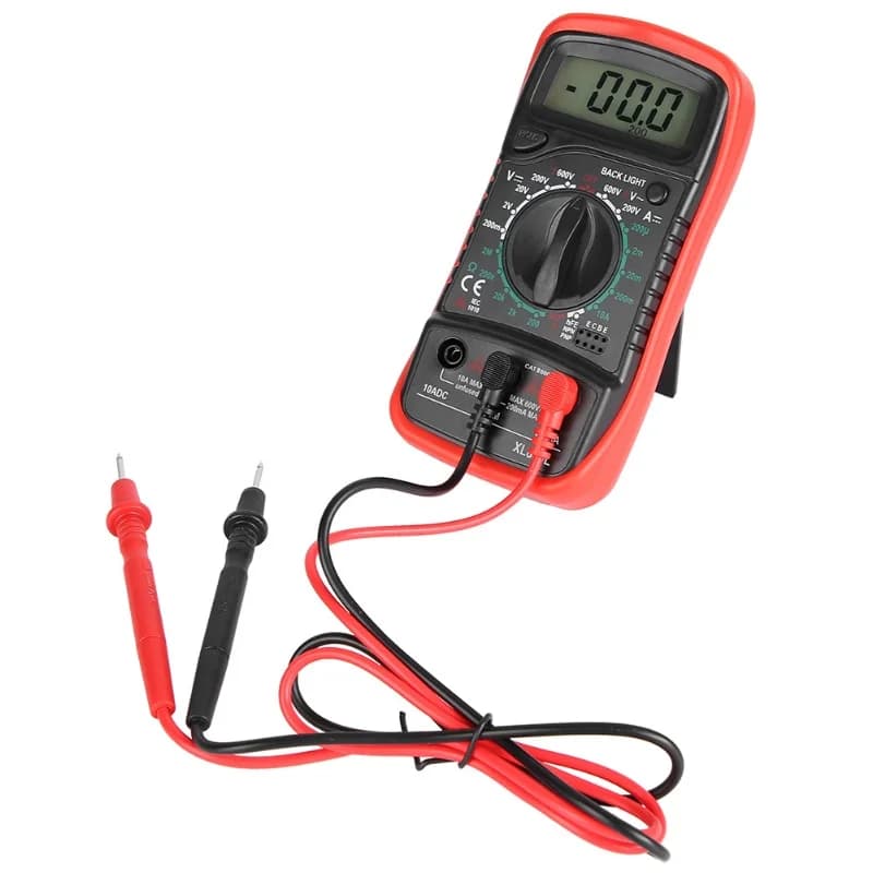 D5 XL830L Handheld LCD Digital Multimeter Voltmeter Ammeter Ohmmeter Current Voltage Tester Portable AC/DC Ohm Meter Work Tools