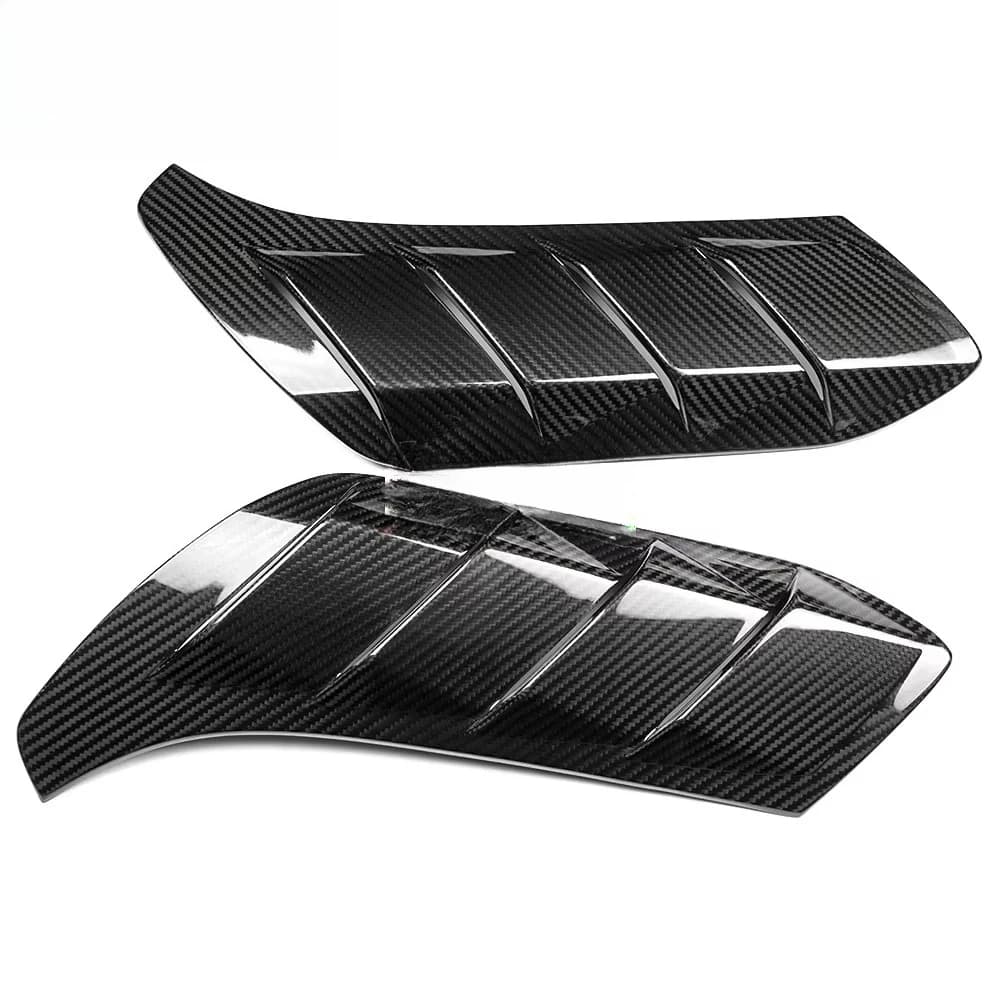 For Ford Bronco Raptor 2021 - 2023 2024 Carbon Fiber Exterior Car Side Fender Air Vent Side Intake Panel Cover Trim Accessories