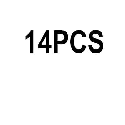RF Connector Adapter Kit 14pcs for sma to for sma BNC UHF N Type Coupling Nuts for Coaxial Cables and for antenna Connections