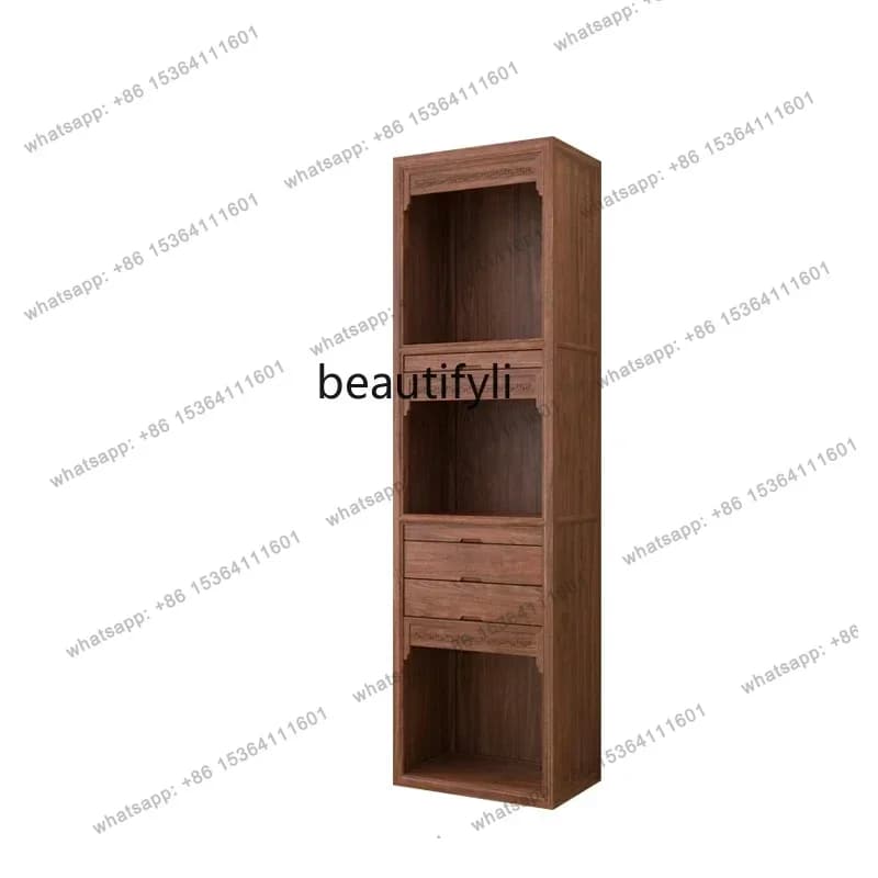 FGChinese Style Clothes Closet Modern Minimalist Altar Buddha Shrine Household God of Wealth Three-Layer Buddha Cabinet