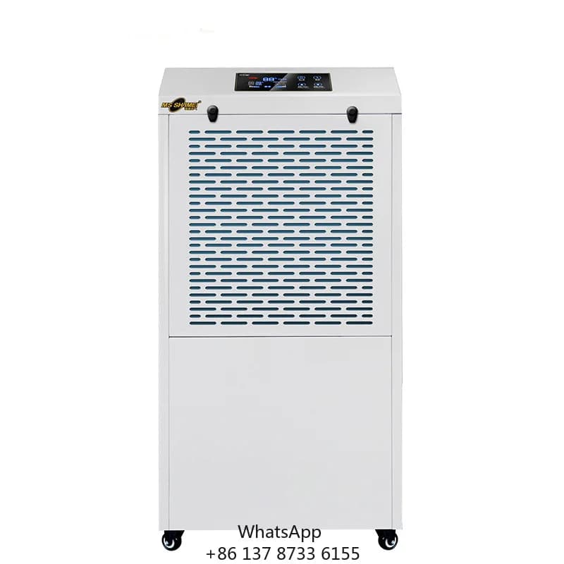 Portable Air Dehumidifier 290 Pints Commercial Swim Pool Dehumidifier 138L Universal Wheel