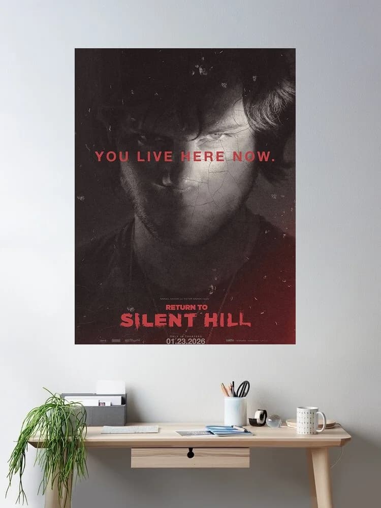 Silent Hill Movie Art Print Canvas Poster, Living Room Decor, Home Wall Picture