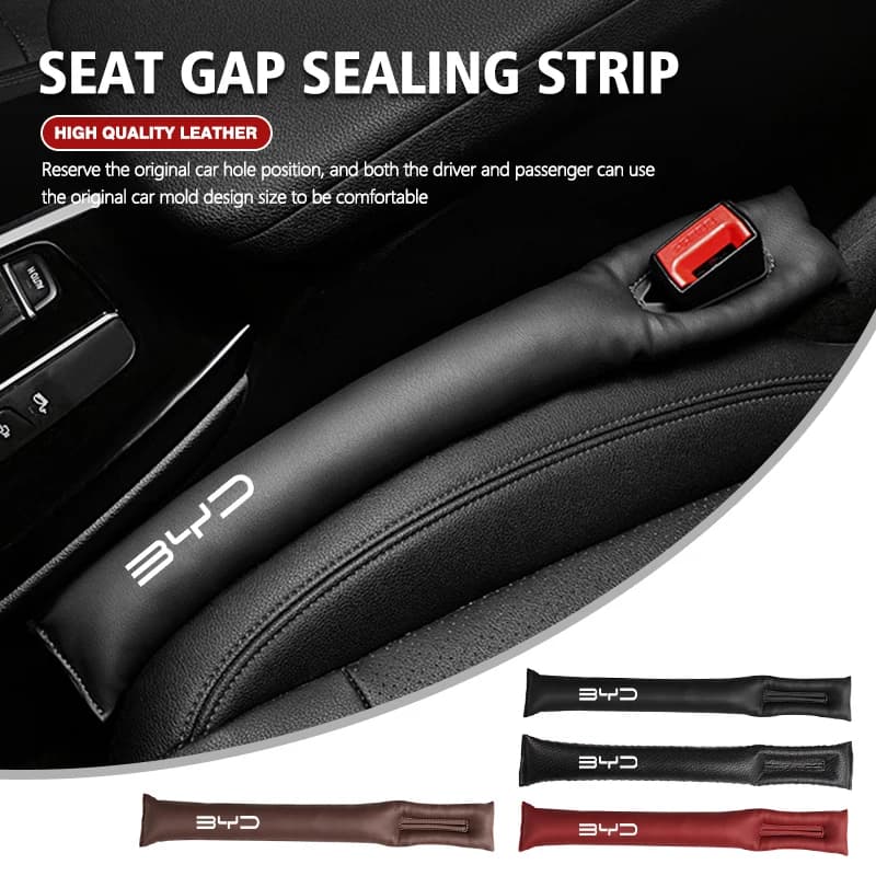 Specialty Leather Car Seat Gap Filler Strips and Leak-Proof Accessories Designed Specifically for the BYD Seal U, DM, Sealion 7,