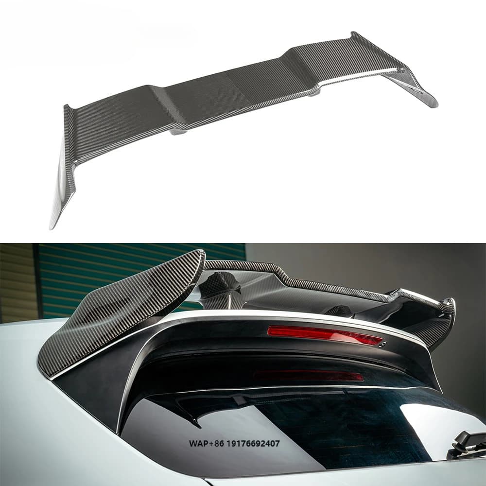 Factory Wholesale High Quality Carbon Fiber MSY Style Roof Spoiler Top Wing Fit for  9Y0 2018-2025 Auto Parts