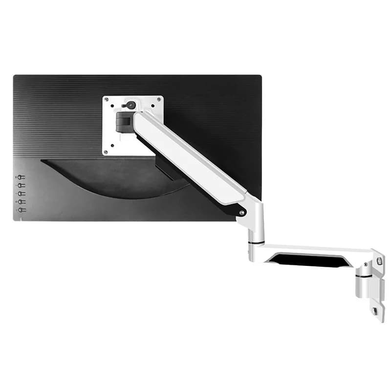 Air pressure suspension rotary telescopic computer monitor robotic arm hanger