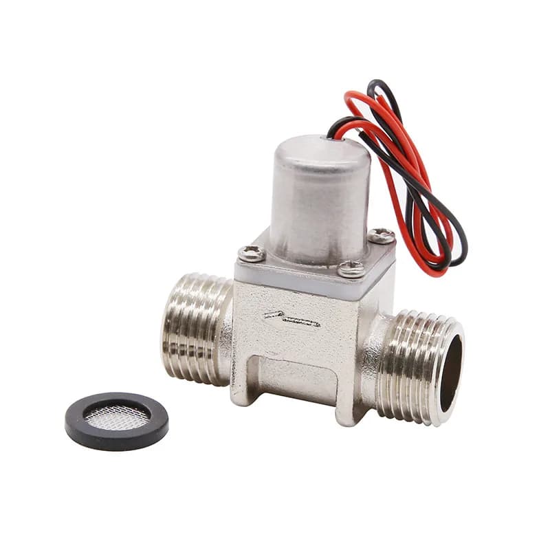 2pcs G1/2 Stainless Steel Bi-Stable Pulse Solenoids Valves - DC4.5-6V Latching for Sanitary Ware Water Control