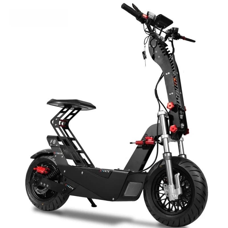 F8 electric scooter, high-power 150KM off-road tires foldable driving portable scooter