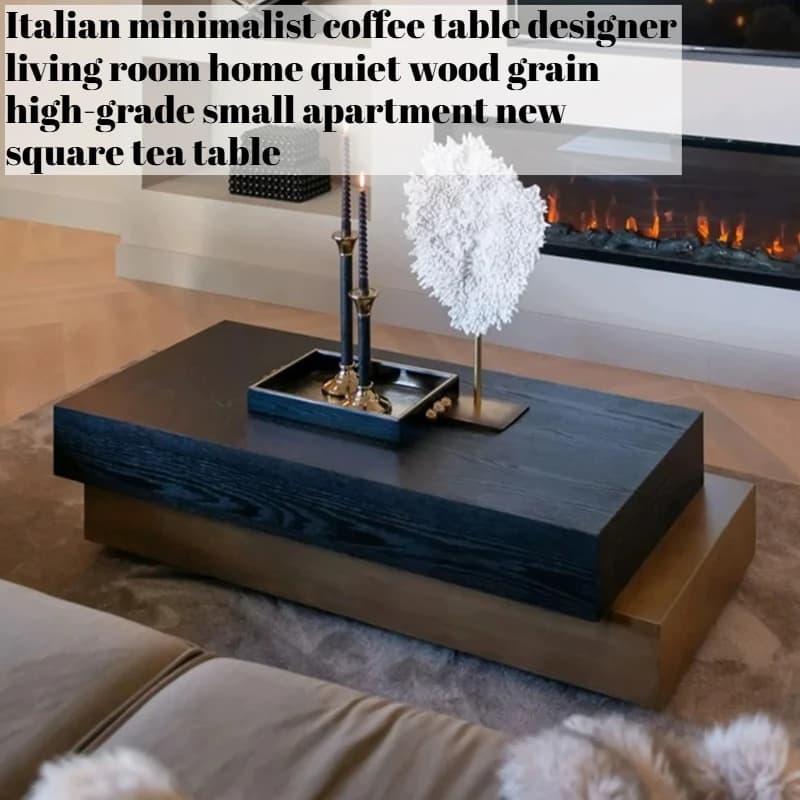 Sofa Center Coffe Table Vintage Wood Hotel Office Coffe Table Floor Basses Tavolino Da Salotto Space Saving Furniture