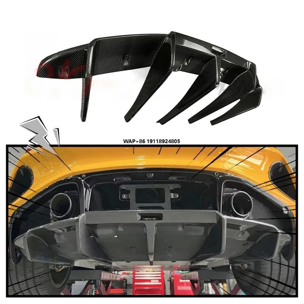 Emira Racing Rear Diffuser Dry Carbon Fiber Parts for Lotus Emira