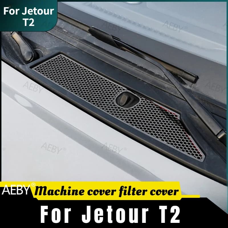 For Jetour T2 Insect-proof mesh air intake protective cover,hood air intake grille,Insect and dust proof,Anti-fragmentation