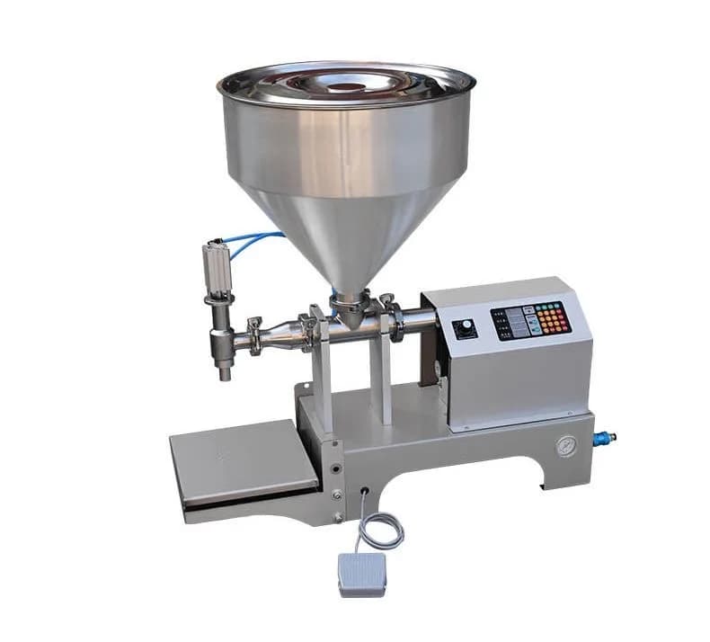 Automatic Filling Line Fruit Jam Tomato Paste Garlic Chili Pepper  Filling Machine Honey Jar Filling Capping Machine