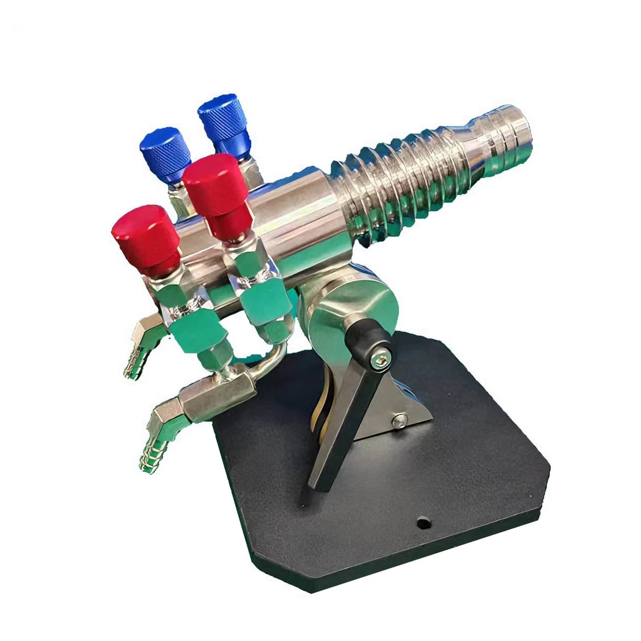 Large Glass Blowing Torch    with Adjust  le Valves Stainless Steel Horizontal Adjust  le Long Flame Glass Working