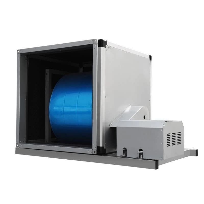 Backward tilting belt fan box, low noise, high temperature and high pressure high air volume fan