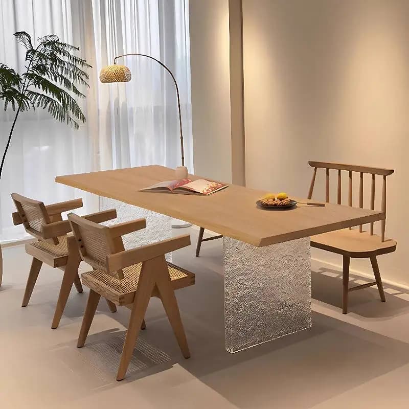 Unique Minimalist Dining Table Decorations Design Restaurant Luxury Dining Table Living Room Mesa De Jantar Furniture Home