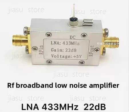 1pc 433MHz ultra-low noise RF amplifier low noise amplifier LNA