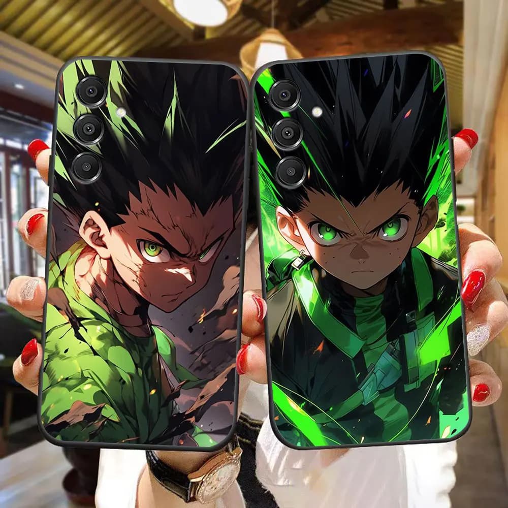 H-Hunter X H-Hunter Killua Gon Cover Phone Case For Samsung A07 A06 A05S A04 A03 A10 A12 A13 A24 A30 A50 NOTE 10 20 M33 M53 Capa