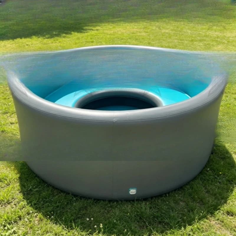Round inflatable swimming pool Household outdoor paddling pool Foldable large swimming pool courtyard