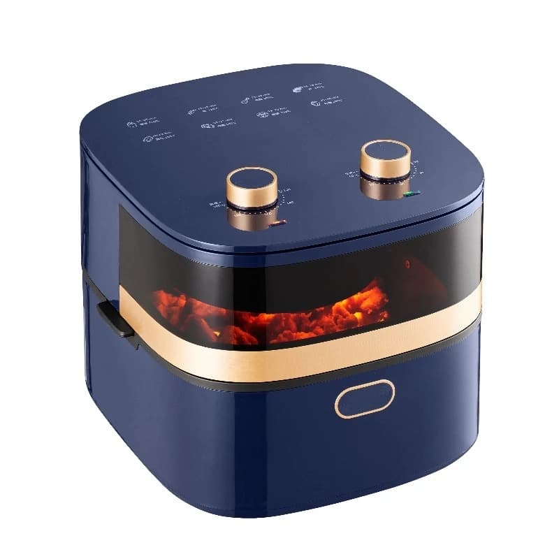Household Electric Oil-Free 1400W Cooking Rice Cooker Smart Air Fryer A7