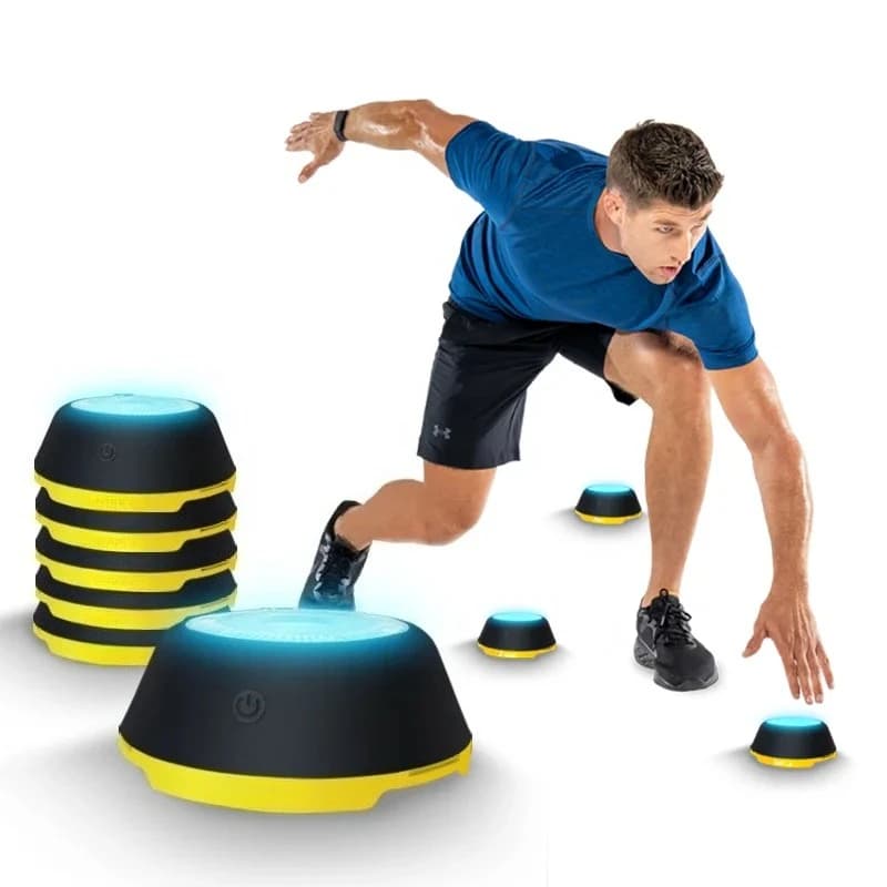 Basketball Football Boxing Sports Flash Reflection Fitting Equipment Speed Agility Light Reaction Training Light 6 Lights