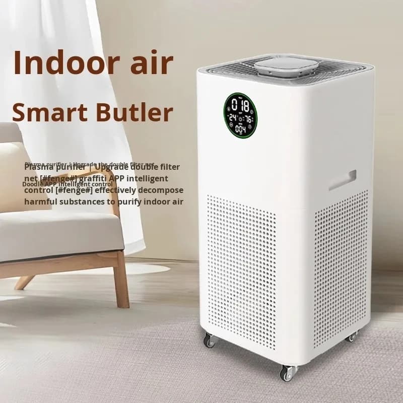 Customized Electric Air Purifier for Home Office Portable HEPA Filter with Aromatherapy & Pet Hair Removal Easy Installation