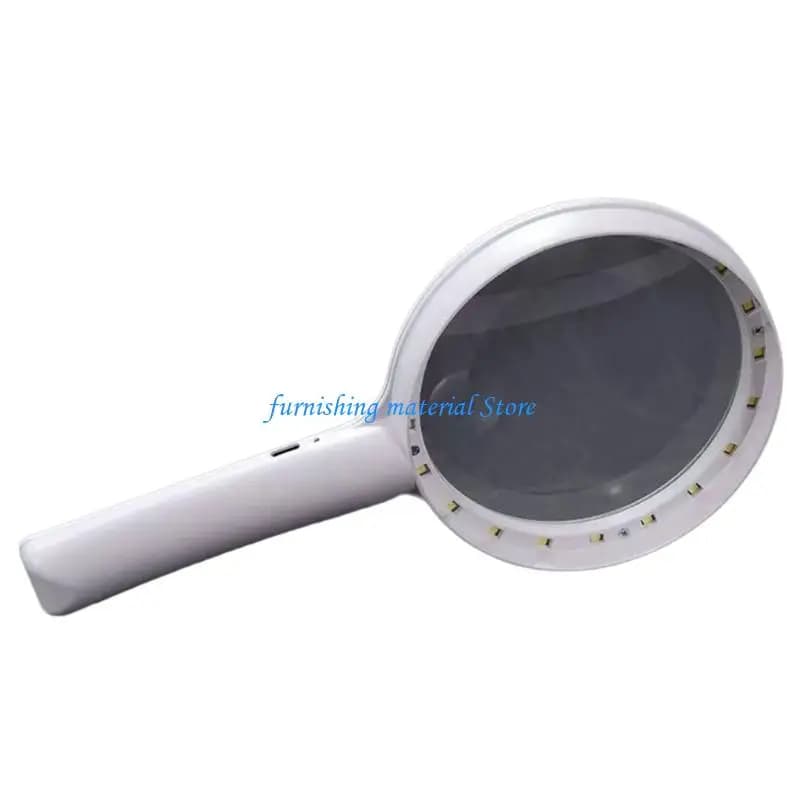 Y5GD Permanent Glass 21 LED USB Rechargeable For Senior Citizens And Craft Projects
