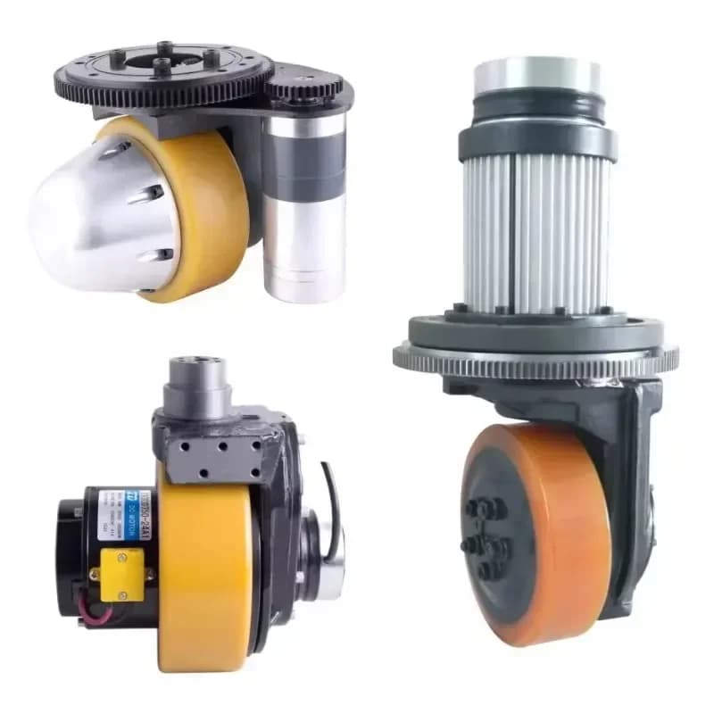 forklift steering drive wheel heavy duty electric for  floor cleaning equipment load movers drive system dc motor