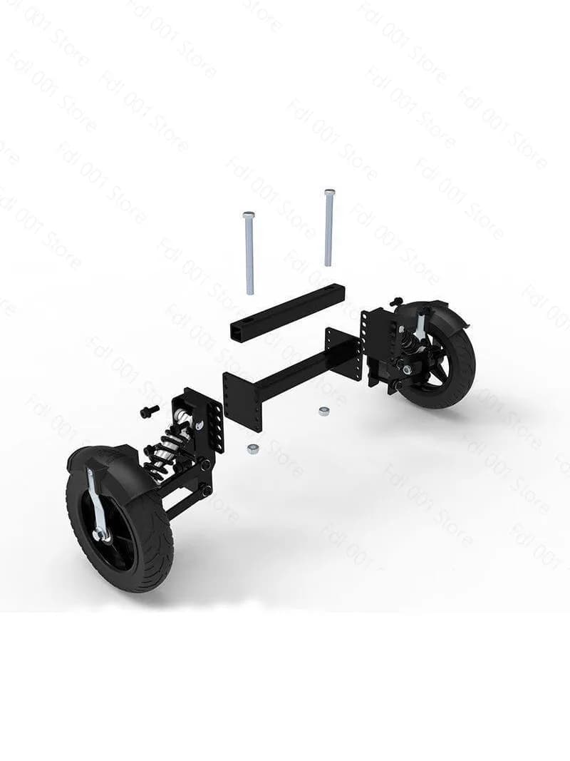 Takeaway novice auxiliary wheel anti-drop support balance wheel electric vehicle with anti-skid auxiliary  thickened universal