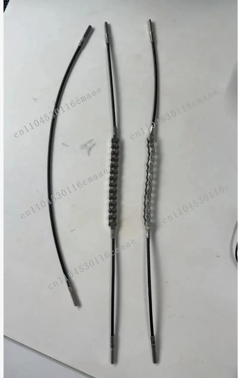 Practical Stainless Steel Kayak Foot Pedal Drive Chain Cable Boat Steering Control System Replacement Repair Accessory
