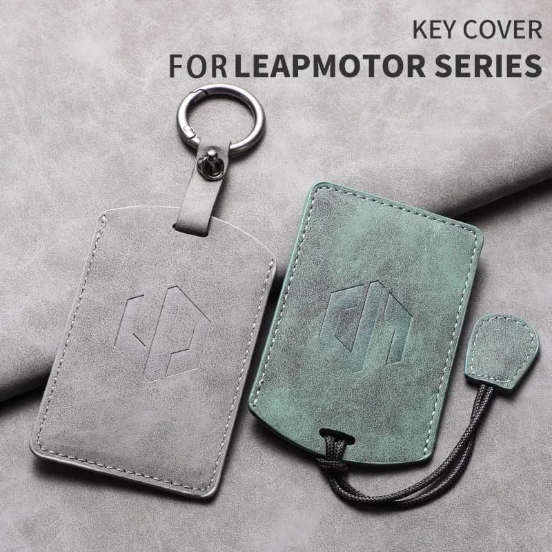 Car NFC Key Card Holder Car Key Card Case Auto Smart Key Pouch Suede For Leapmotor C10 C11 T03 B10 C16 Lafa5 B03X
