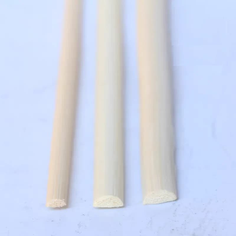 6mm 8mm 10mm half round Natural Rattan DIY Hand Weaving Basket Chair Material Home DIY Decoration Supplies