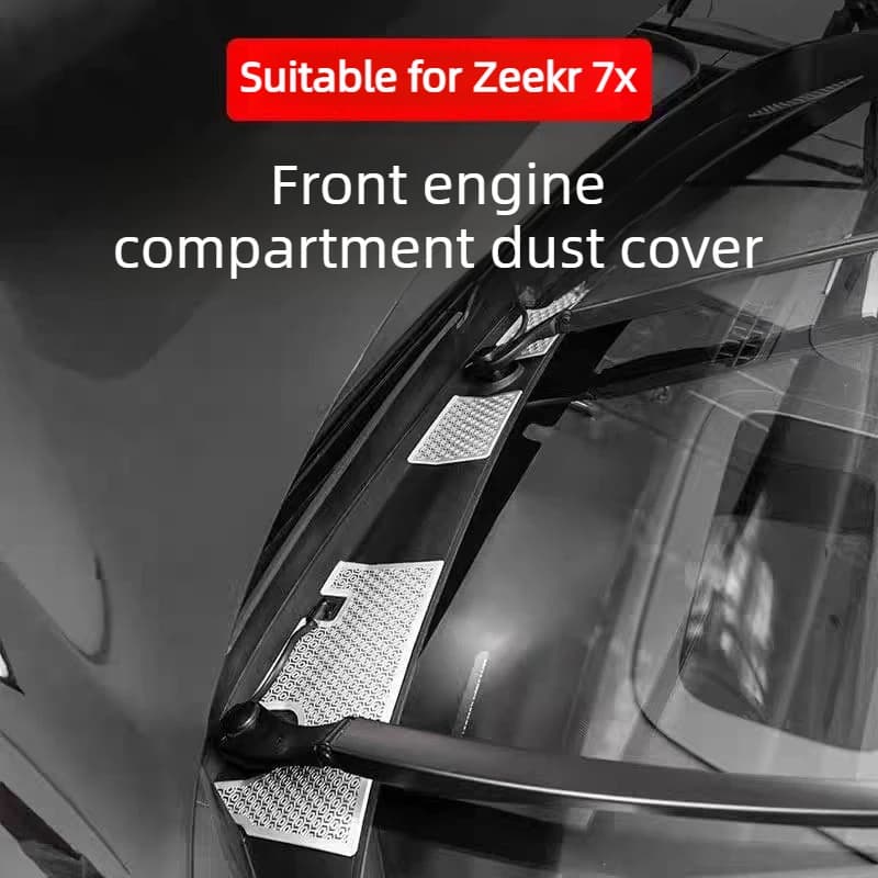 Suitable for Zeekr 7X 25-26 Renewal models front hood dust cover protective cover automotive parts
