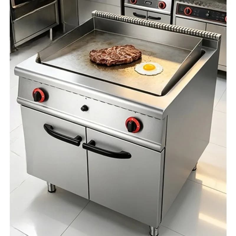 900-RG-2 Grilling Oven with Cabinet Block Baking Oven Electric Teppanyaki Combination Oven